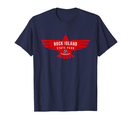 Rock Island State Park Tennessee TN Eagle Bird Vacation T-Shirt
