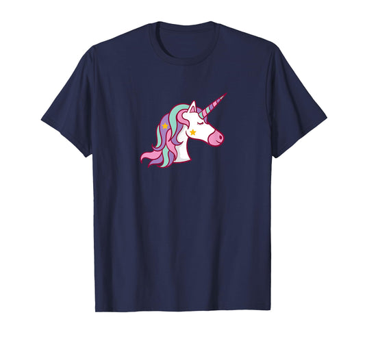 Pink Magic Unicorn Feminine Beautiful Girly Girlie Girl T-Shirt