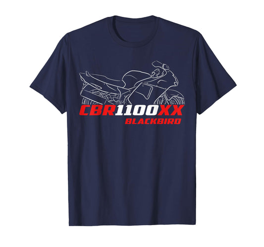 CBR1100XX Blackbird 1996–2007 for Riders, Motorcycle T-Shirt