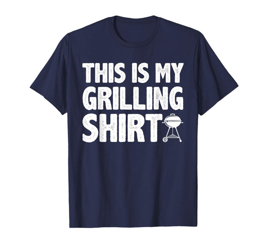 Funny Grilling Art For Men Women Barbecue Meat Smoking BBQ T-Shirt