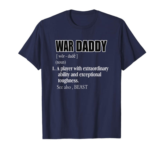 Football War Daddy Definition T-Shirt T-Shirt