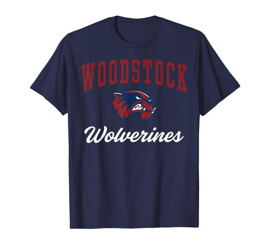 Woodstock High School Wolverines T-Shirt C3 T-Shirt