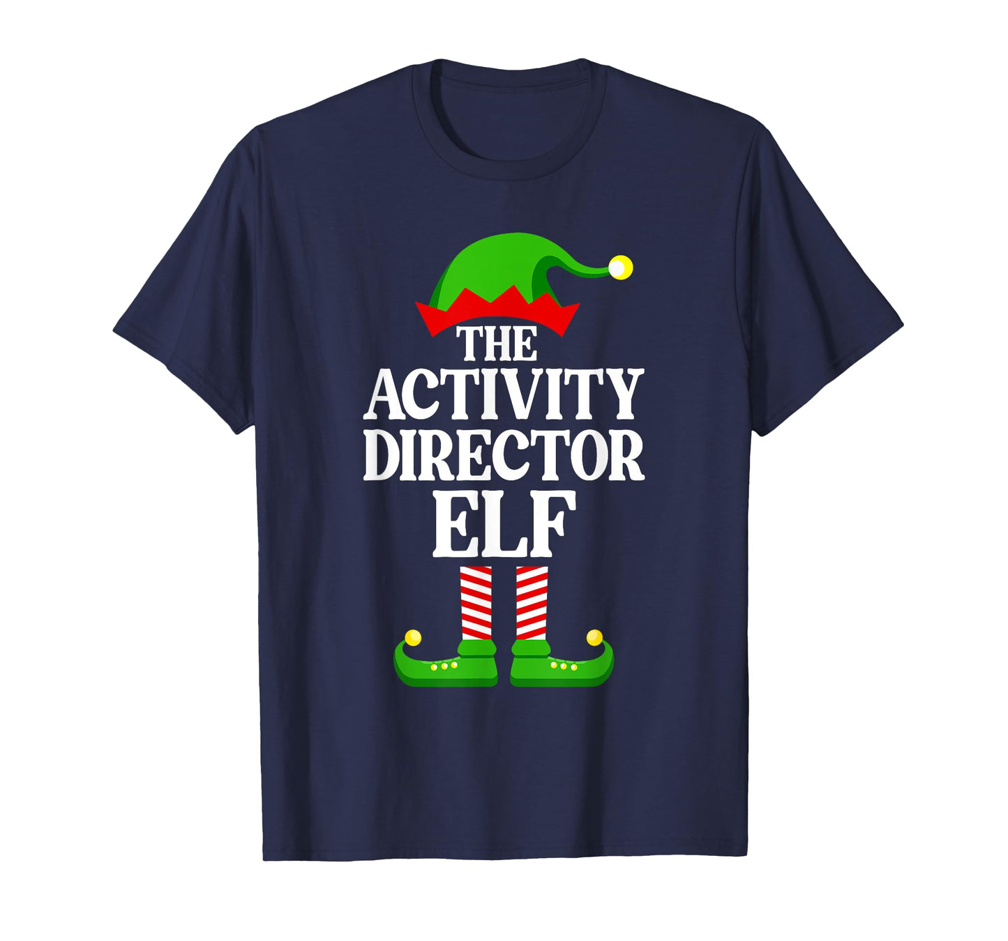 Activity Director Elf Family Matching Group Funny Christmas T-Shirt