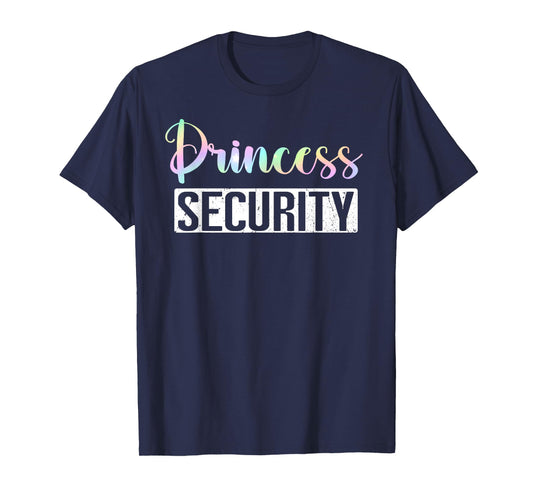 Princess Security Halloween Mom Dad Parents Adult Costume T-Shirt
