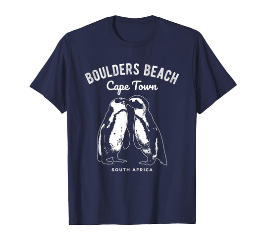 Cape Town South Africa Boulders Beach Penguin T-Shirt
