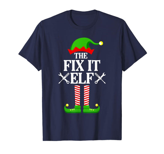 Fix It Elf Family Matching Group Funny Christmas T-Shirt
