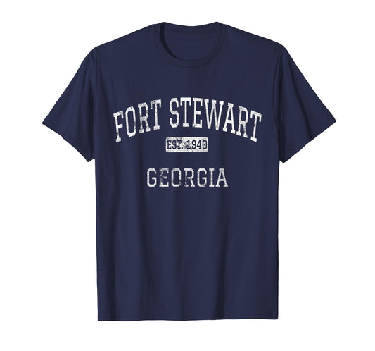 Fort Stewart Georgia GA Vintage T-Shirt