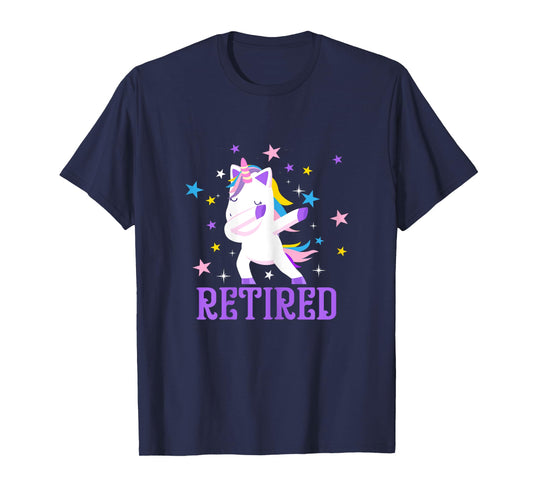 Retired 2022 Unicorn Retirement Gift Women T-Shirt