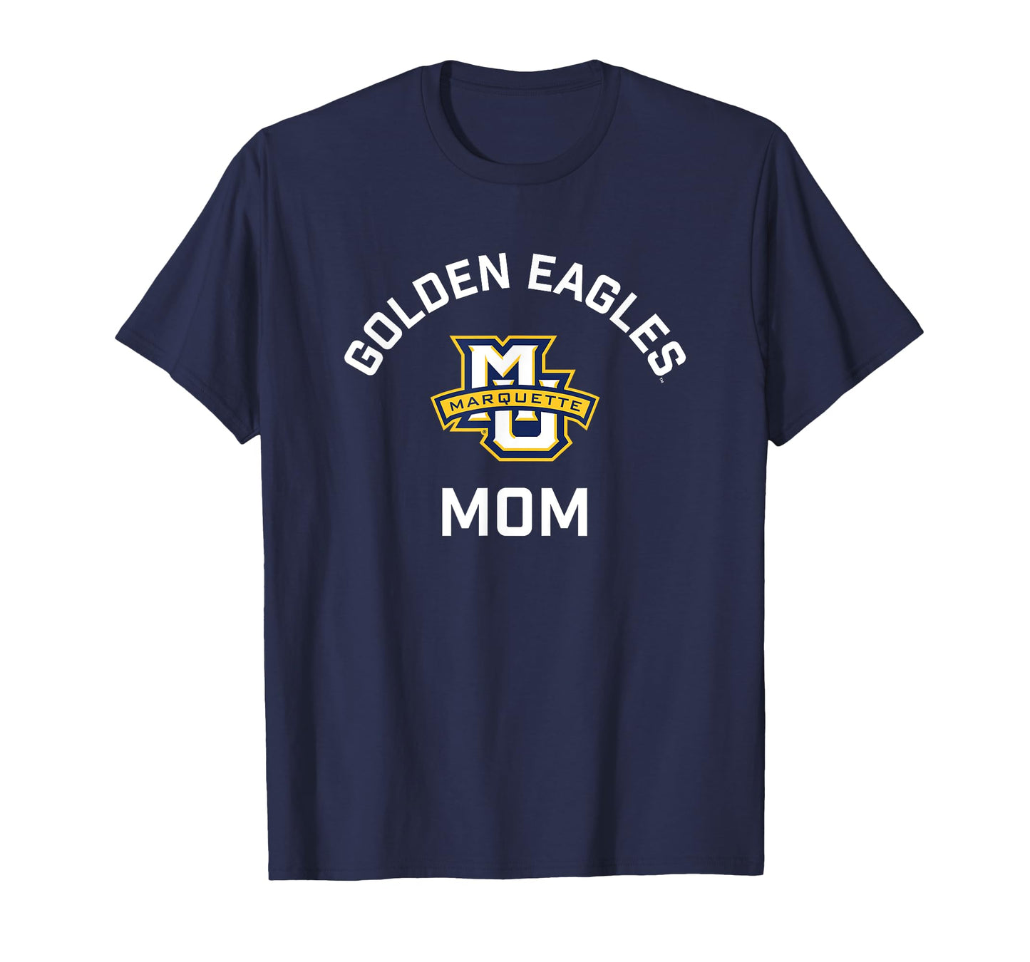 Marquette University Golden Eagles Arched Mom T-Shirt