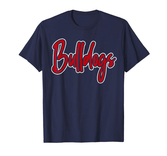 Go Dawgs Funny Bulldogs T-Shirt