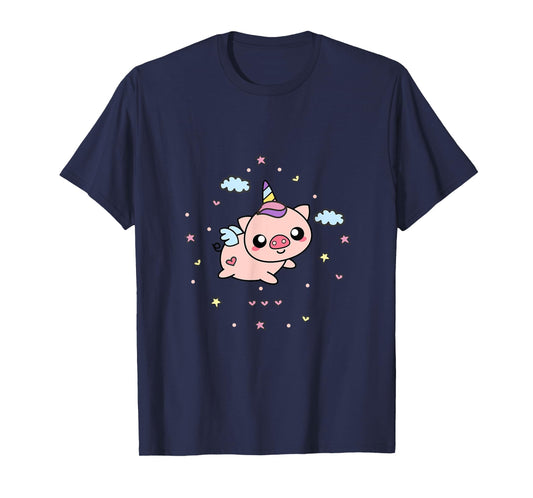 Unipig Pig Unicorn T-Shirt