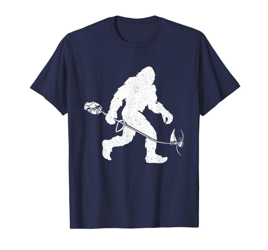 Lawn Trimmer - Bigfoot Sasquatch Grass Landscape Landscaper T-Shirt