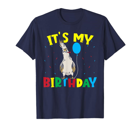 Cockatiel Birthday Parakeet Parrot Owner Bird Cockatiel T-Shirt