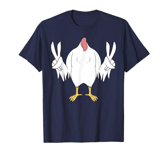 Chicken Body Costume Easy Halloween Costume Gift Funny T-Shirt