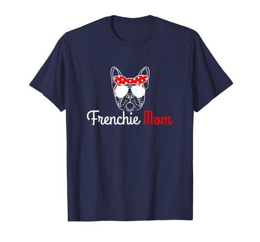 Frenchie Mom Vintage Funny Dog French Bulldog T-Shirt
