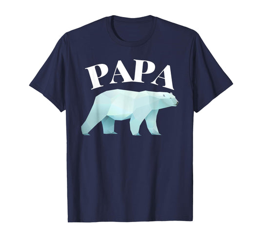 Brilliant Fathers Day: Papa Polar Bear T Shirt T-Shirt