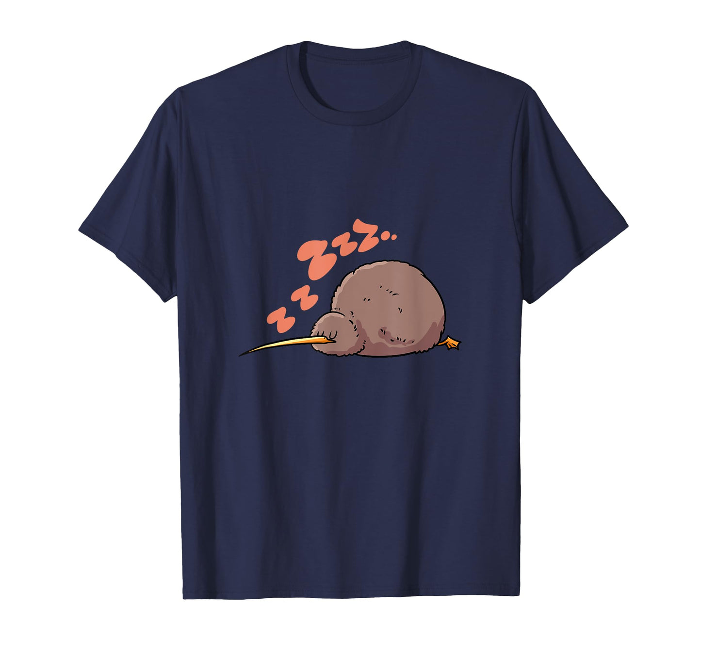 Kiwi Bird Sleeping Shirt Tired Pajama Graphic T-Shirt