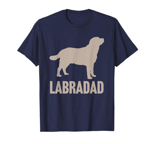 Labradad Labrador Retriever Dad for Father Grandpa Dog Lover T-Shirt for Men Women