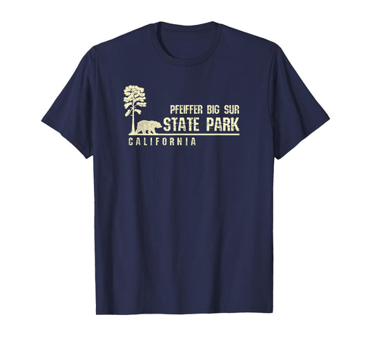 California Souvenir Gift for Pfeiffer Big Sur State Park T-Shirt