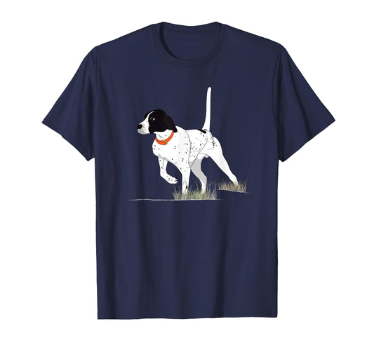 Bird Hunting for Hunter Men English Pointer Dog Graphic T-Shirt