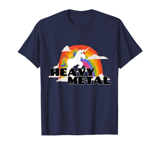 Heavy Metal Cute Unicorn T-Shirt