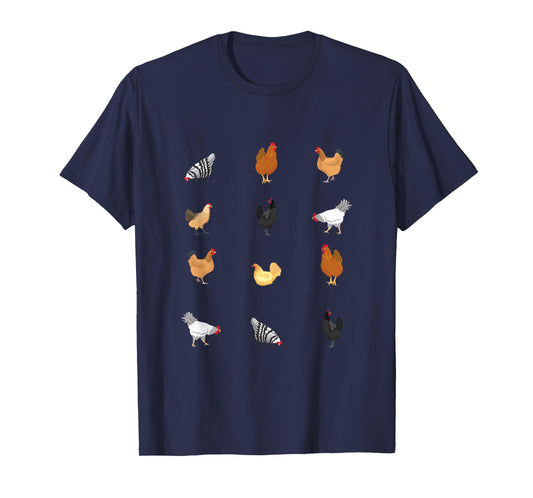 Chicken Lovers Henhouse Farm Chicken Coop T-Shirt