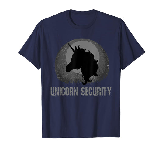 Unicorn Security Shirt For Men Youth Boys T-Shirt