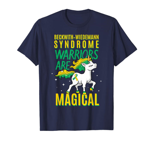 Beckwith–Wiedemann Syndrome Awareness Unicorn BWS Warrior T-Shirt