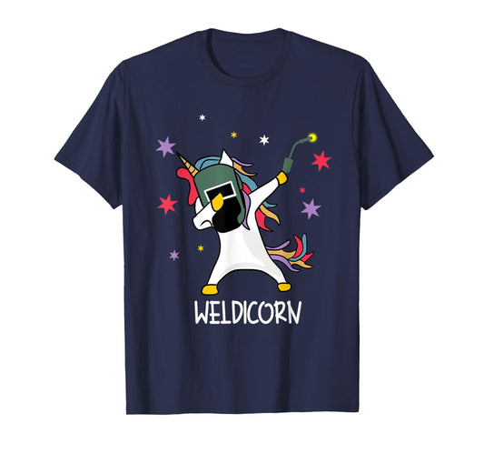 Weldicorn Welding Unicorn Dubbing | Funny Welder T-Shirt