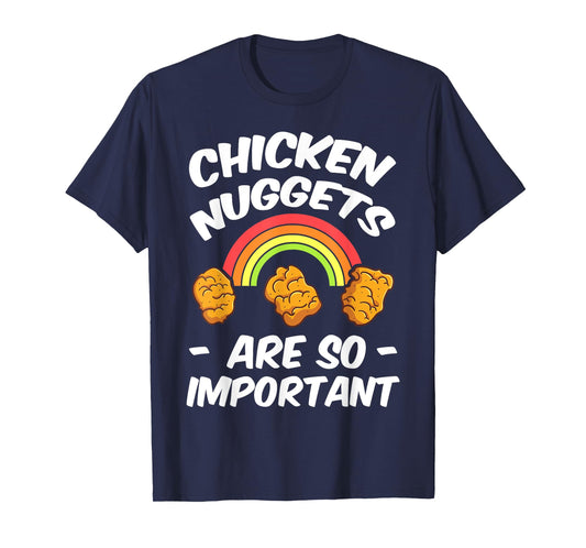 Chicken Nugget Fans Nug Eaters Fast Food Lovers Foodie T-Shirt