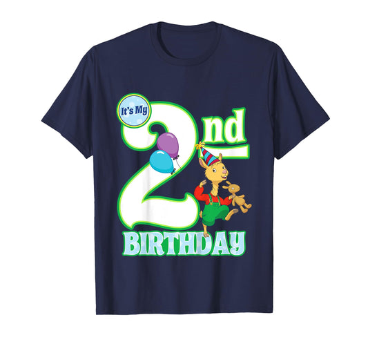Kids Children's Second Birthday Official Llama Llama Tee Shirt T-Shirt