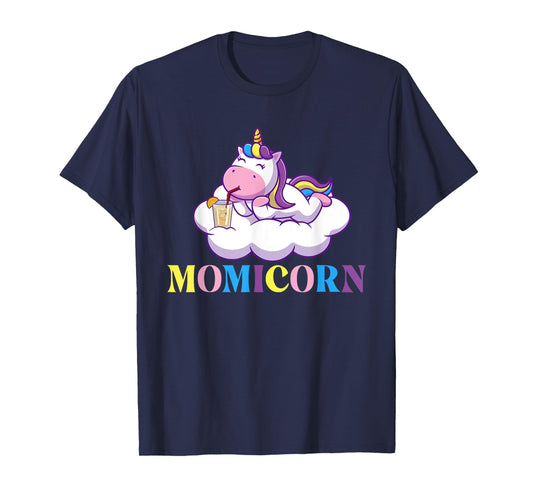 Momicorn - Rainbow Unicorn Mystical Creature Magical T-Shirt