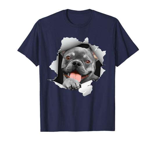Cool French Bulldog Art For Men Women Frenchie Bulldog Lover T-Shirt
