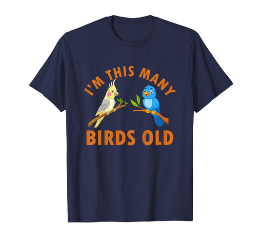 2 Year Old Birds Old 2nd Birthday Kids T-Shirt