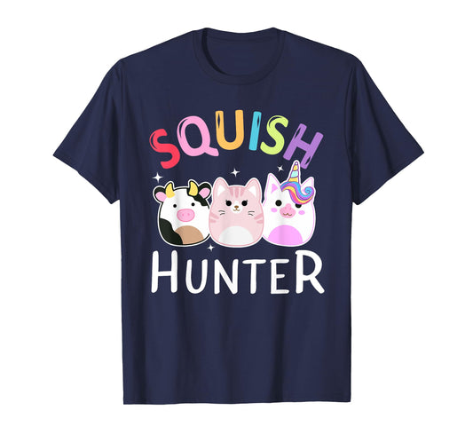 Squish hunter Mallow Soft Toy animals cat cow unicorn T-Shirt