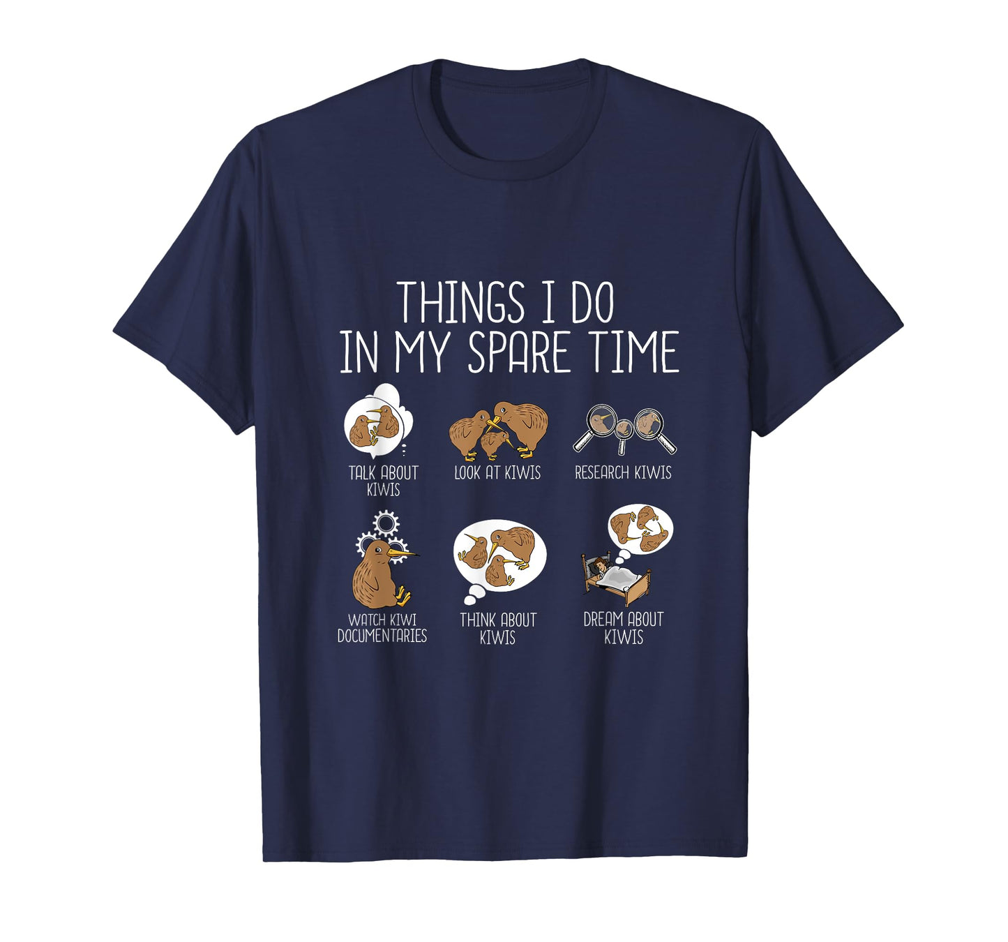 Kiwi Bird Lover Kids Cute Funny Kiwi T-Shirt
