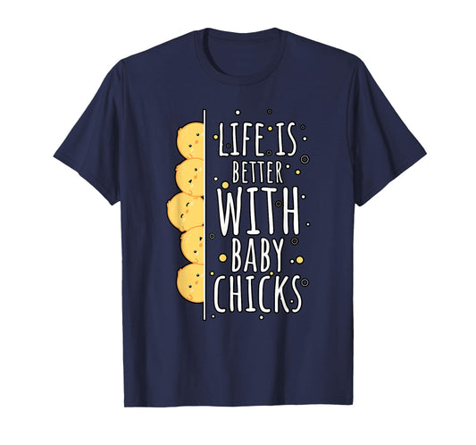 Japanese Kawaii Chicken Farming Spring Easter Baby Chicks T-Shirt