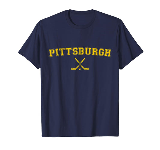 Pittsburgh Pennsylvania Hockey Player Shirt T-Shirt