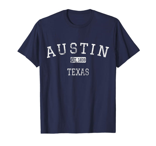 Austin Texas TX Vintage T-Shirt