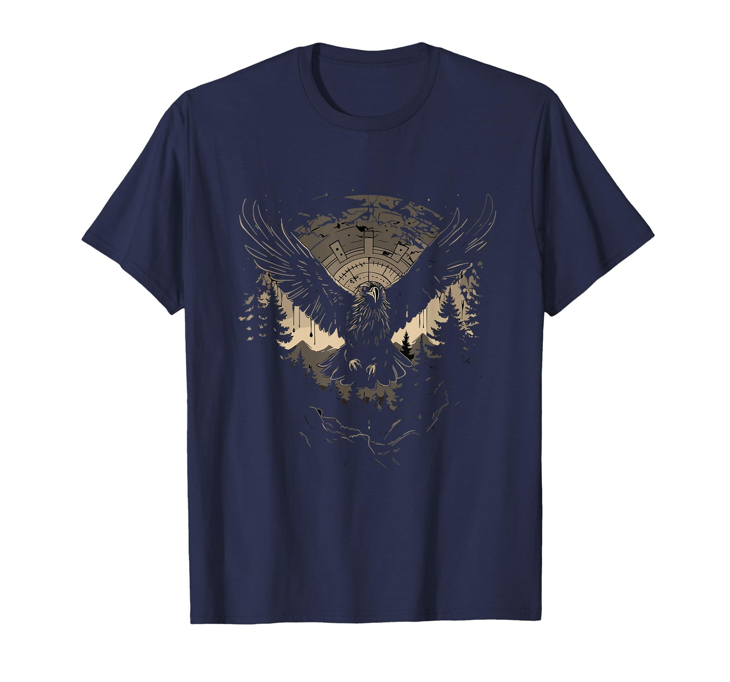 Crow Raven Norse Mythology Viking Vikings lover T-Shirt