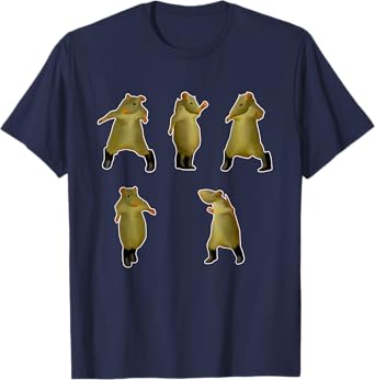 Rat Dance Meme 2025 Funny Trendy #Ratdance T-Shirt
