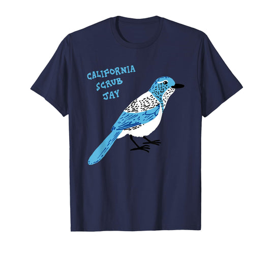 California Scrub Jay T-Shirt