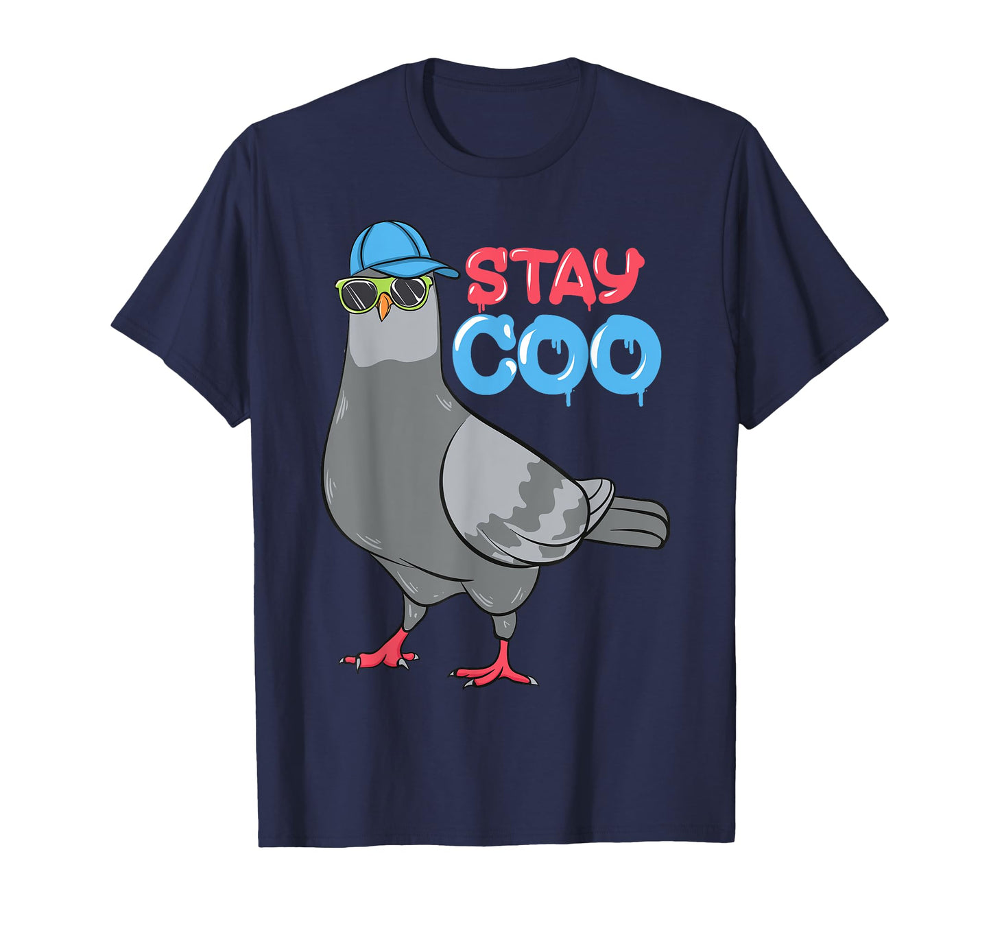 Bird Birding Pigeons Birds Cool Kids Funny Pigeon Stay Coo T-Shirt