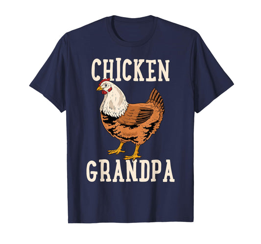 Chicken Grandfather Chicken Grandpa T-Shirt