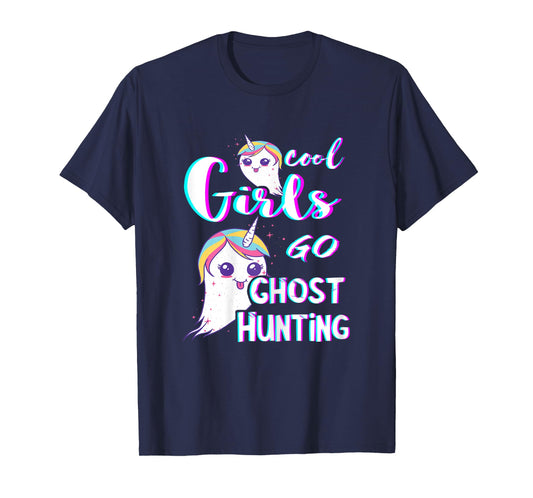 Ghost Hunting Girl Paranormal Investigator Ghost Hunt Ghosts T-Shirt