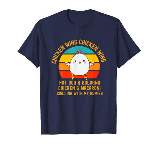 Chicken Wing Chicken Wing Hot Dog And Bologna Toddler 5T T-Shirt