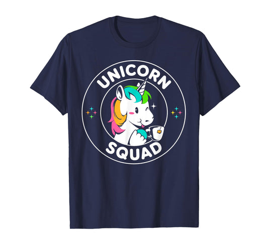 Unicorn Squad Costume Cute Unicorn Magical Lover Girl Women T-Shirt