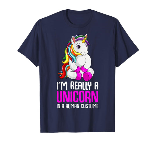 Unicorn Lover Unicorns Costume Kids Girls Youth Women T-Shirt