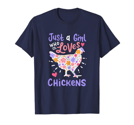 Chicken Hen Love Cute Funny Gift T-Shirt