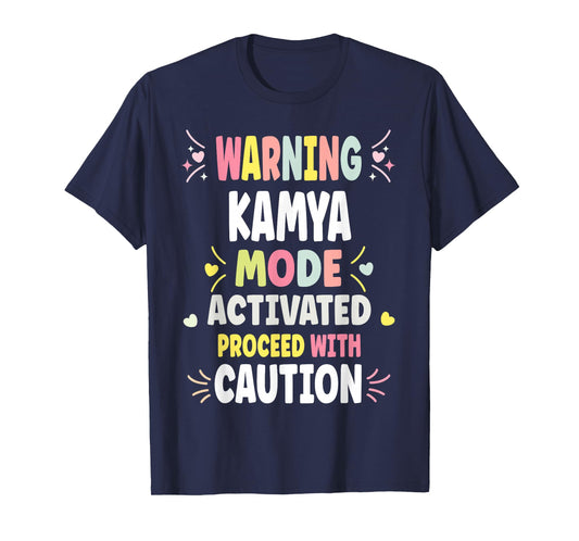 KAMYA Personalized Women's Gift Custom KAMYA T-Shirt